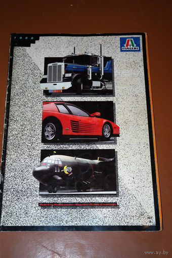 Каталог моделей фирмы ITALERI 1988 50стр