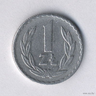 Польша, 1 злотый 1973 г.