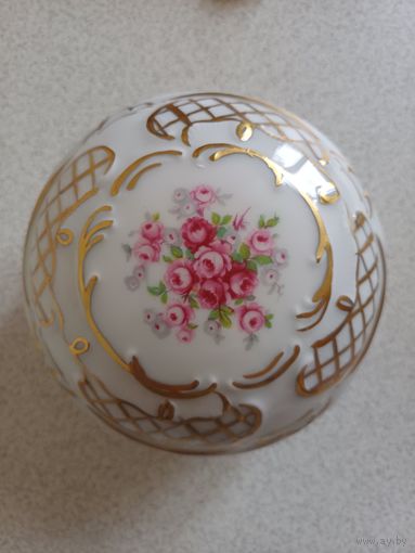 Антикварная шкатулка Ручная роспись с клеймом 60-е годы.БаварияВ