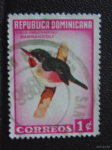 Доминиканская Республика 1964 г. Птицы.