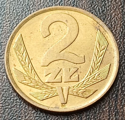 Польша 2 злотых, 1976    ( 1-6-5 )