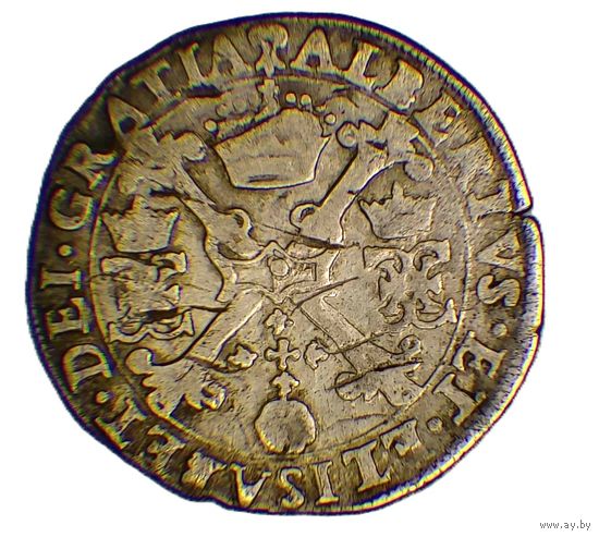 Орт четверть патагона 1617 Хертогенбос, столица провинции Северный Брабант. RARE Mintmark 'Tree' Дерево.