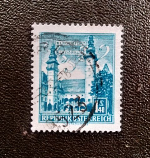 Марка Австрия 1960 год Адхитектура