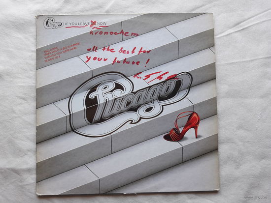 Chicago-If You Leave Me Now 1982 LP Holland Обмен возможен  CBS 25 133