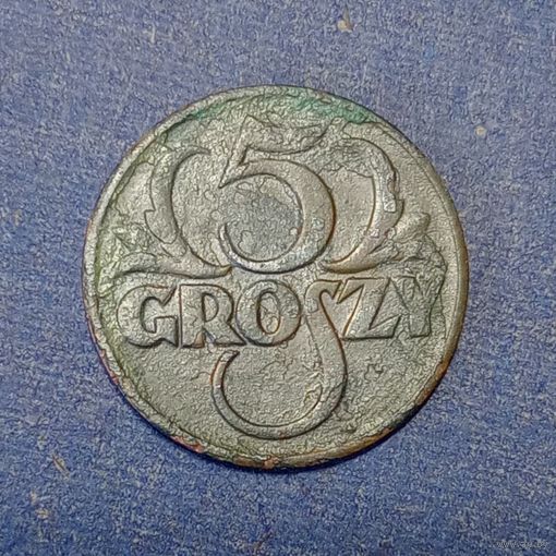 Польша 5 грош 1939