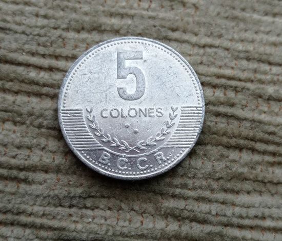 Werty71 Коста Рика 5 колонов 2008