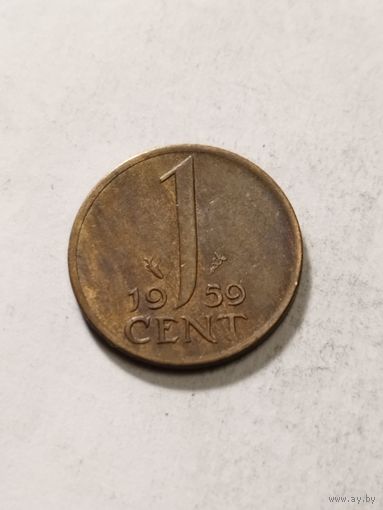 Нидерланды 1 цент 1959