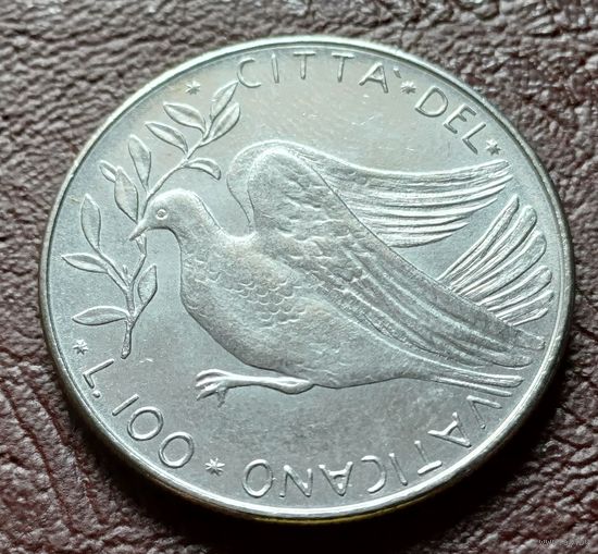 Ватикан 100 лир, 1976     ( 1-9-2 )