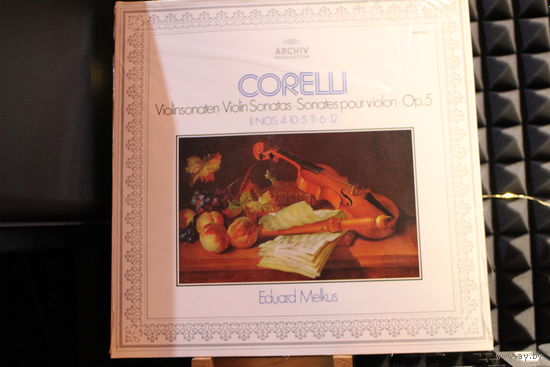 Arcangelo Corelli, Eduard Melkus - Violinsonaten = Violin Sonatas = Sonates Pour Violin- Op. 5 II. Nos. 4,10,5,11,6,12 (1973, Vinyl)