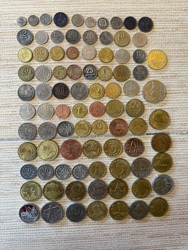 87 пробных монет СССР с 1921г КОПИИ