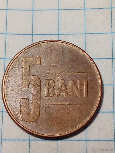 5 бани Румыния 2008 год