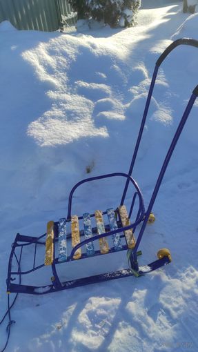 Отличные санки с ручкой, в комплекте с конвертом. Можно по отдельности.