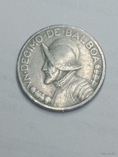Панама 1 10  бальбоа 1983 года .