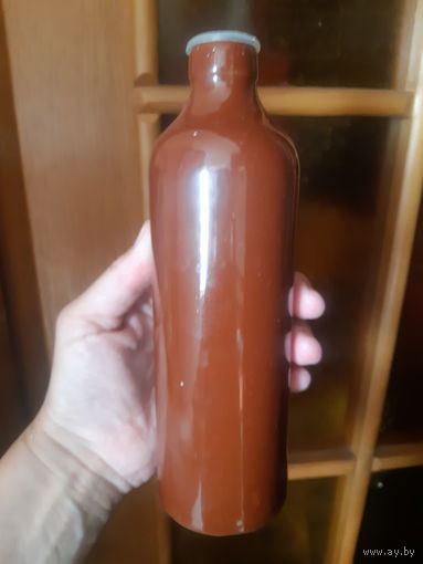Бутылка от бальзама Рига. Рижский бальзам.  Глина.