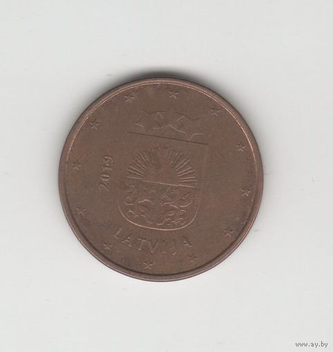 5 евроцентов Латвия 2019 Лот 7662