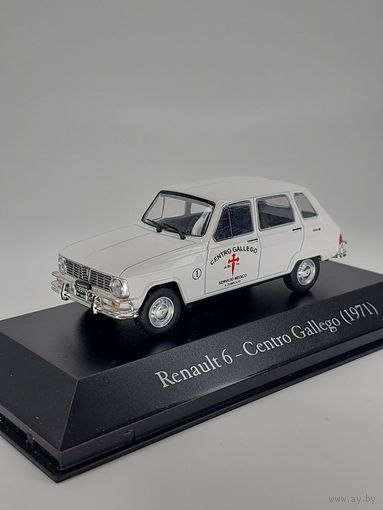 RENAULT 6 (1971) от SALVAT 1:43 Аргентинская журнальная серия.