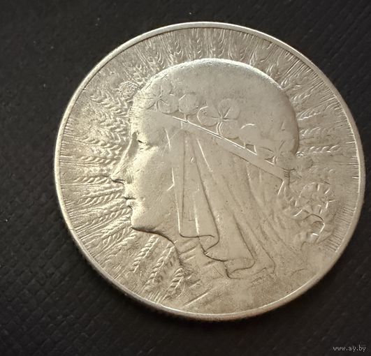 5 злотых 1933 г.  Польша. (1)  Ядвига.  Серебро. ЛЮКС