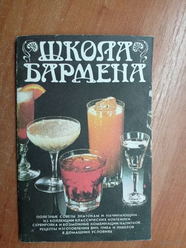 Полезные идеи знатокам и начинающим из коллекции классических коктейлей. Сервировка и возможные комбинации напитков. Рецепты изготовления вин, пива и ликеров в домашних условиях "Школа бармена"