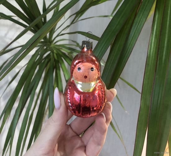 Елочная игрушка НЕВАЛЯШКА СССР