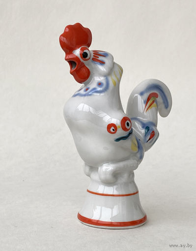 Фарфоровая фигурка Петух