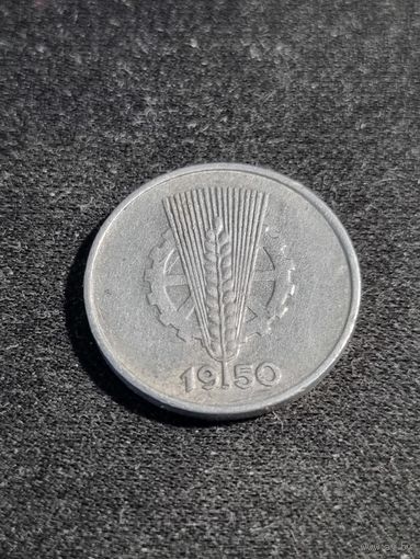 ГДР 1 пфенниг 1950 E
