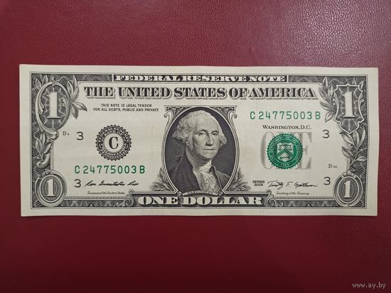 1 доллар США 2009 года, С (PHILADELPHIA)