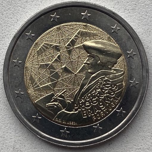 Португалия 2 евро 2022 г. 35 лет программы Эразмус (Erasmus)