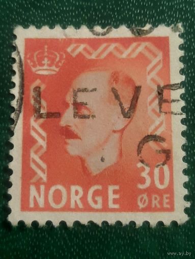Норвегия 1952. Король Haakon VII