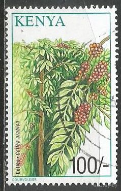 Кения. Кофе аравийский. 2001г. Mi#759.