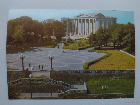 Открытка. Киев. Государственный исторический музей украинской ССР