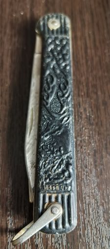 Нож складной. Олень. Ворсма