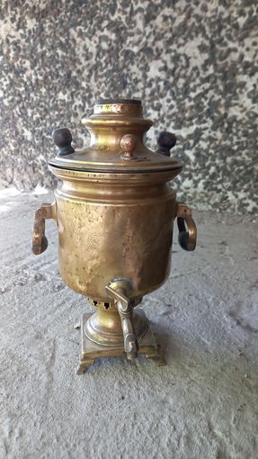 Самовар царский, на дровах