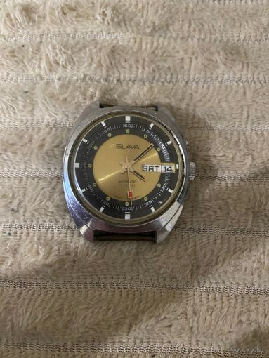 Часы Слава автоподзавод с рубля без мпц!