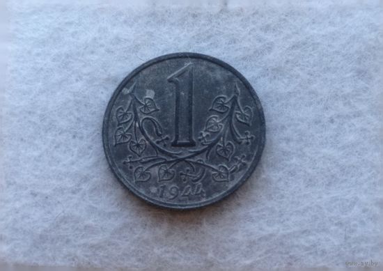 Werty71 Богемия и Моравия 1 крона 1944