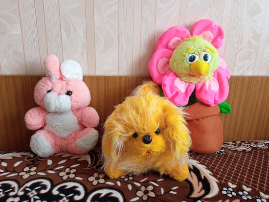 Лот мягких игрушек