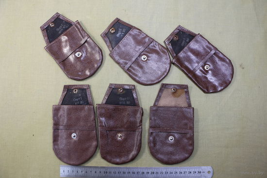 Чехлы для военных маслёнок СССР, одним лотом. Распродажа коллекции вещей. С РУБЛЯ! АУКЦИОН!