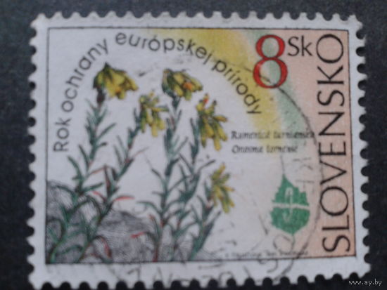 Словакия 1995 цветы