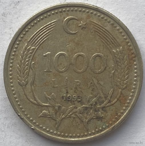 Турция 1000 лир 1993 г.