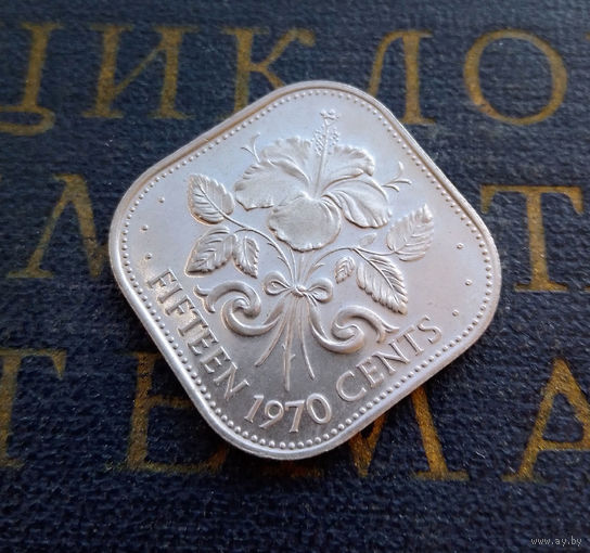 15 центов 1970 Багамские острова (Багамы) UNC #01