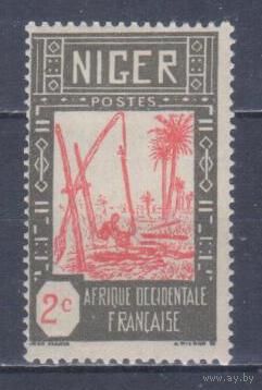 [2329] Французские колонии. Нигер 1926. Культура и быт.У колодца.2с. МН