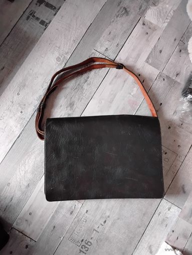 Сумка почтальона(кожа)