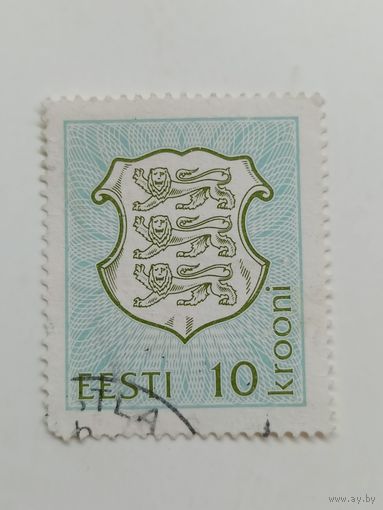 Эстония 1993. Герб