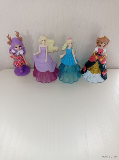 Принцессы, Барби и другие куколки. Mattel. в розовом платье  продана!