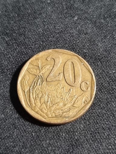 ЮАР 20 центов 1997