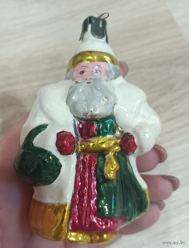 Елочные игрушки, стекло, дед мороз, каталог, УССР