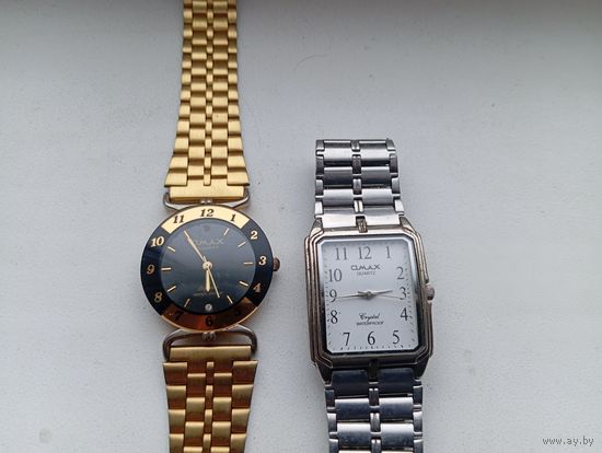 Часы OMAX  браслет CASIO  , Japan кварцевые и серебристые часы Omax , были на ходу, сейчас не знаю