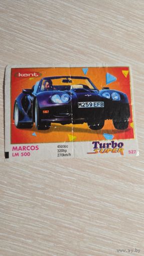 Вкладыша от жвачки TURBO 527