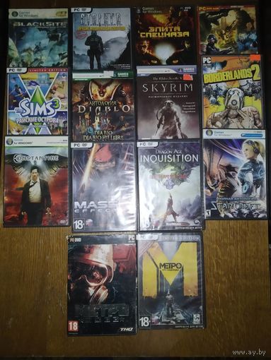 Игры ПК, музыкальные CD, проги и учебные материалы