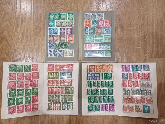 200 марок Германии в 2 альбомах