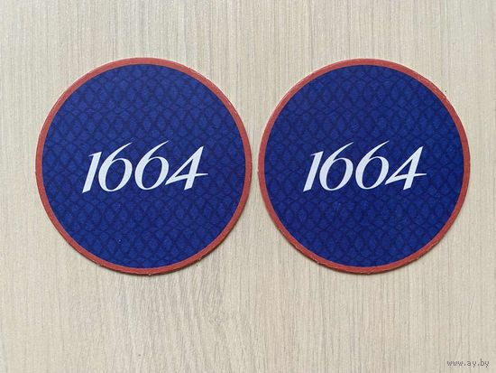 Подставка под пиво Kronenbourg 1664, No 4
